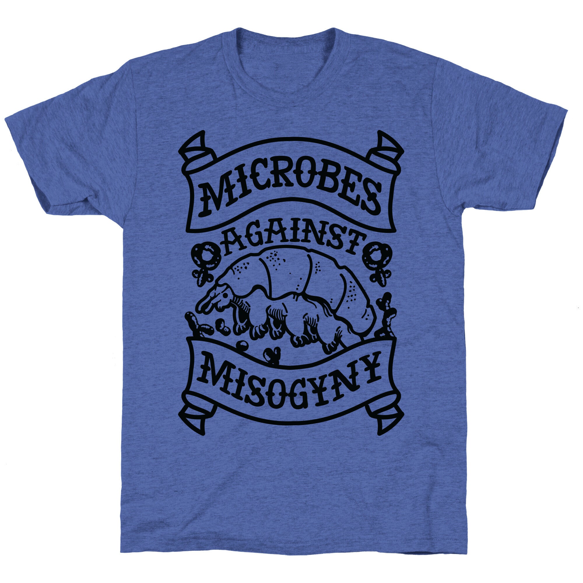 Microbes Against Misogyny Unisex Triblend Tee